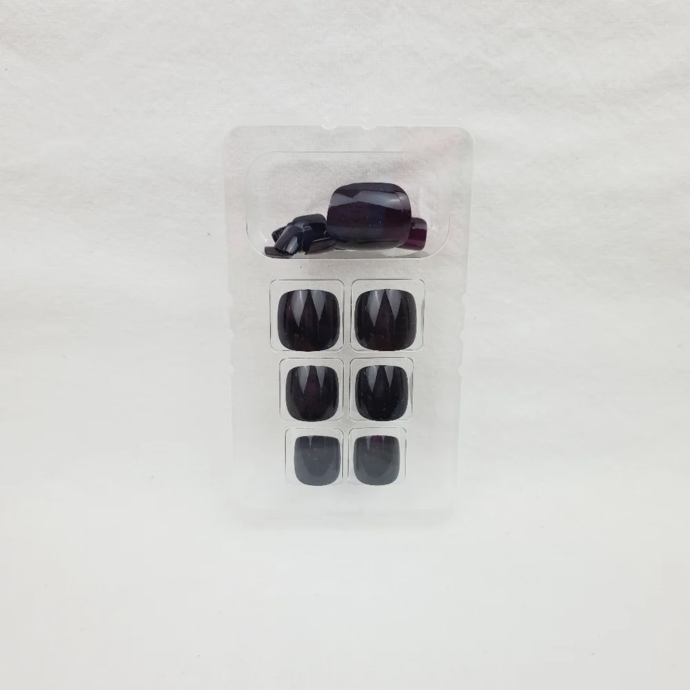 24 Pieces Fake Toe Press On Nails